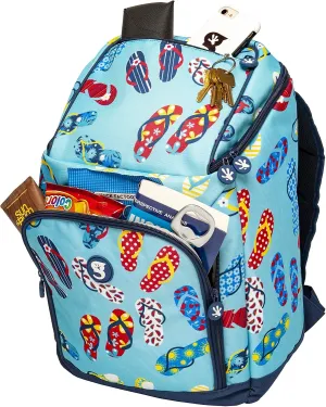 geckobrands Backpack Cooler – Hands-Free Insulated Cooler with Leak-Proof Compartment and Easy Access Pockets