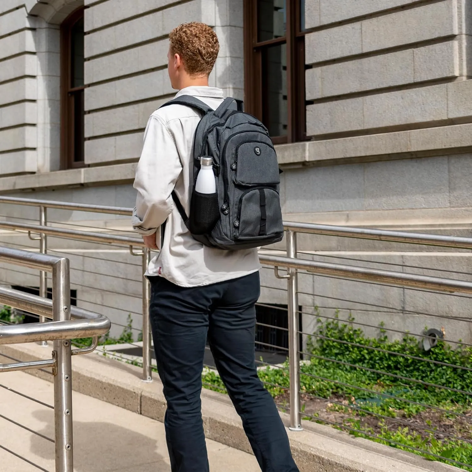 geckobrands Endurance Backpack – Lightweight, Durable, and Comfortable with Multiple Compartments for Organization
