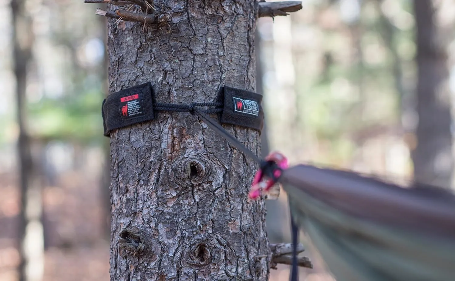 GRAND TRUNK Tree Slings Hammock Hanging Kit - Quick & Easy Setup with Tree-Friendly Adjustable Straps