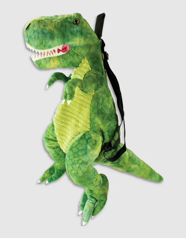 GREEN DINOSAUR BACKPACK