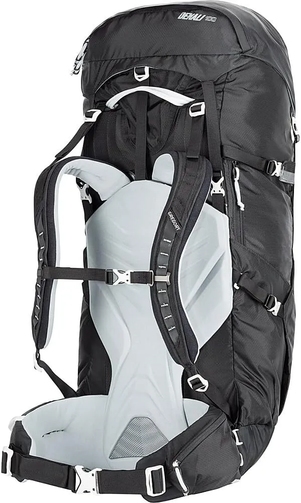 Gregory Mountain Products Denali 10L0 Liter Alpine Backpack, Basalt Black, Medium