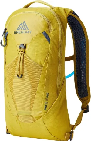 Gregory Pace 6L H2O Women's Day Hiking/Backpacking Hydration/Mountain Biking Backpack, Insulated Reservoir Sleeve, 2L Water Bladder Included, One Size Fits All, Mineral Yellow
