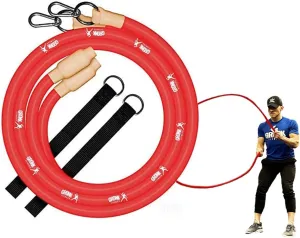 Gronk Fitness Inertia Wave Edition | Dynamic Rubber Battle Ropes Alternative for Home and Gym | Maximize Calorie Burn | Revolutionary Fitness Equipment for Abs and Full Body Workout