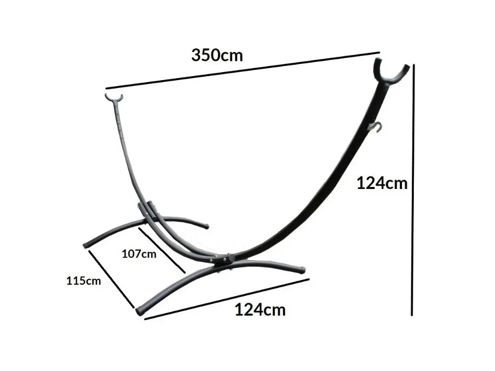 Hammock and Arc Metal Stand Package