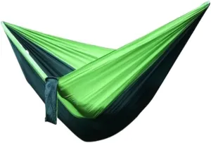 Hammock Double Camping Hammock Outdoor Swing Adult Indoor Student Dormitory Picnic Camp Single Anti-Rollover Hammock Hammock Outdoor(Blue,Large)