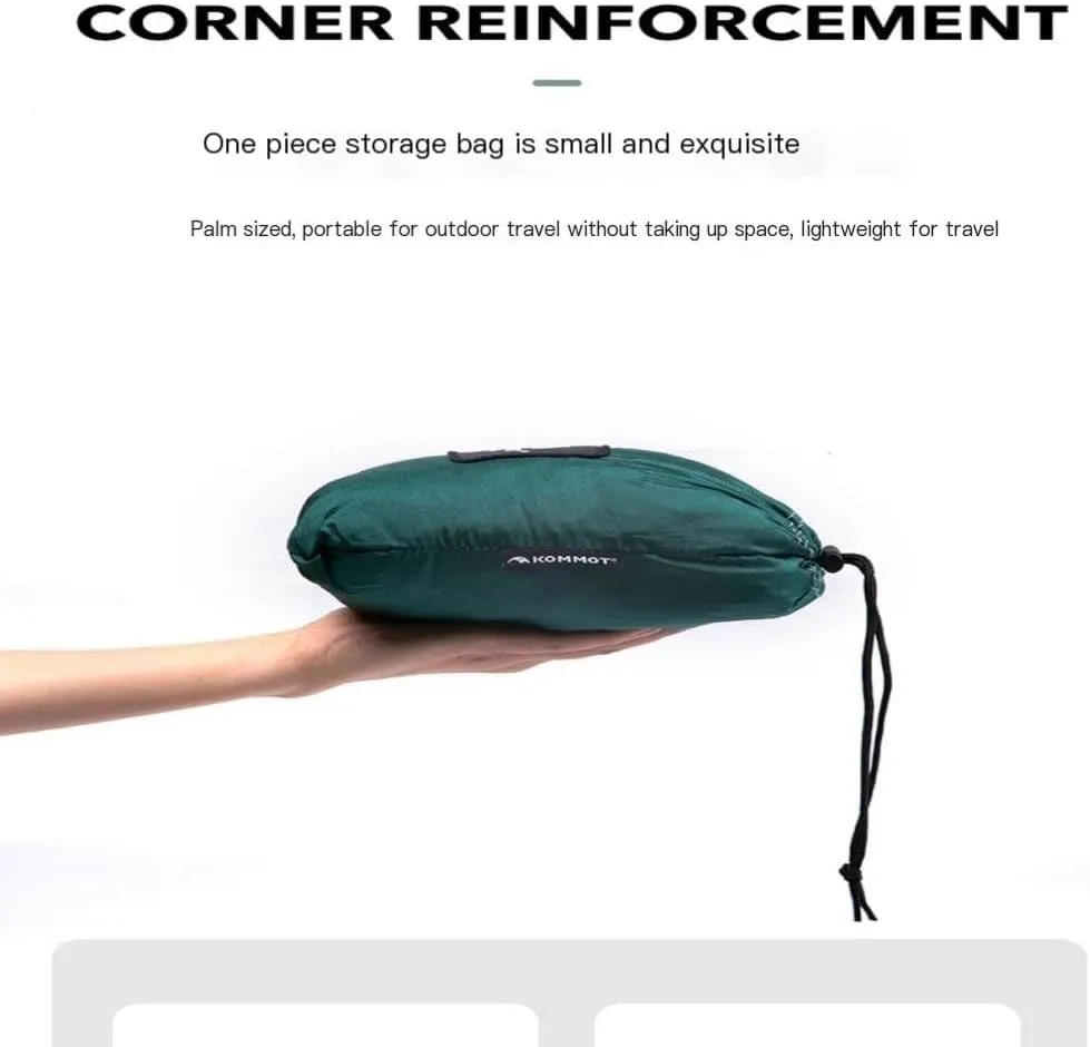 Hammock Double Muche Outdoor Camping Anti-Rollover Hammock Adult Outdoor Swing Ultra-Light Portable Double Hanging Chair Hammock Outdoor(C)