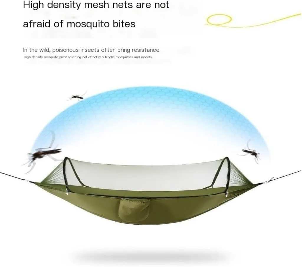 Hammock Double Multifunctional Outdoor Hammocks, A New Choice for Comfort and Leisure Hammock Outdoor(Blue)