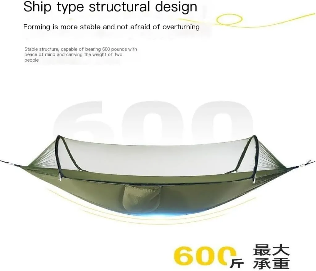 Hammock Double Multifunctional Outdoor Hammocks, A New Choice for Comfort and Leisure Hammock Outdoor(Blue)
