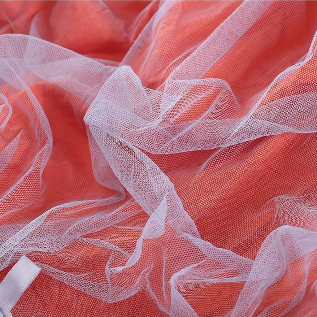 Hammock Double Outdoor Fully Automatic Quick-Opening Hammock with Mosquito Net, Outdoor Nylon Cloth Camping Pole Hammock Hammock Outdoor(Pink)