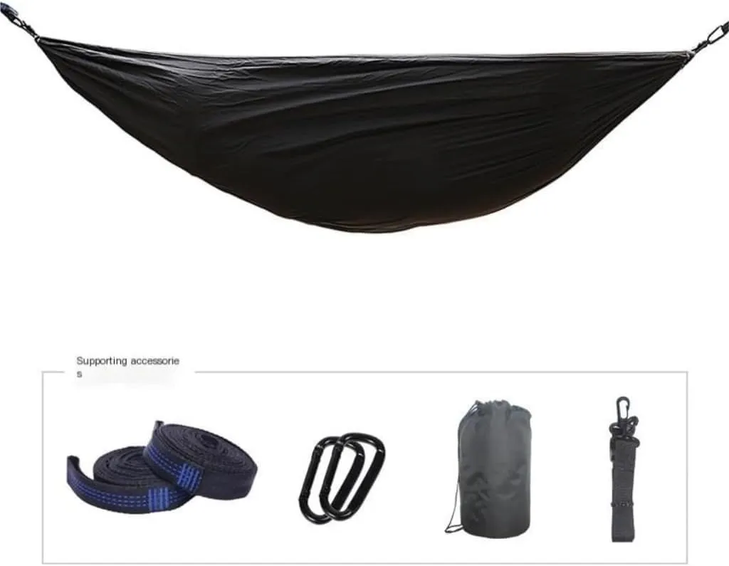 Hammocks Canopy Mosquito Net Hammock Set Tent Parachute Cloth Camping Automatic Anti-Mosquito Mosquito Net Hammock Camping Hammocks(E)
