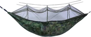 Hammocks Hammock Portable Hammock Gear 1 Person Ultralight Hanging Bed with Mosquito Net for Survival Travel Indoor Camping Beach Hiking Outdoor Hammock