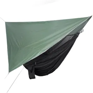 Hammocks Mosquito Net Hammock Canopy Set Outdoor Camping Quick Opening Hammock Plus Rainproof Sunshade Canopy Camping Hammocks(C)