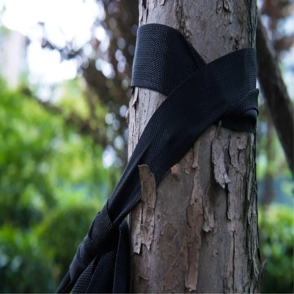 Hammocks Mosquito Net Hammock Double Outdoor Anti-Mosquito Parachute Cloth Swing Outdoor Sleeping Hanging Tree Camping Camping Hammocks(Green)