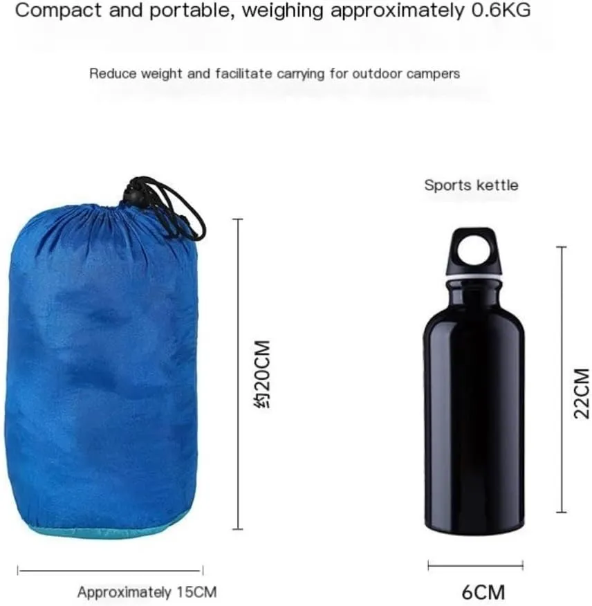 Hammocks Outdoor Mosquito Net Automatic Quick-Open Anti-Mosquito Hammock Outdoor Single Double Parachute Hammock Camping Hammocks(Blue)