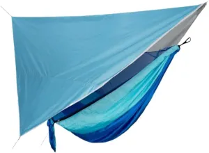 Hammocks Outdoor Mosquito Net Hammock Canopy Set Outdoor Camping Quick-Open Hammock Plus Rainproof Sunshade Canopy Camping Hammocks(F)