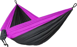 Hammocks Parachute Hammock Camping Hammock Premium Quality Furniture Leisure Sleeping Double Hammock for Travel Survival Garden Outdoor Outdoor Hammock