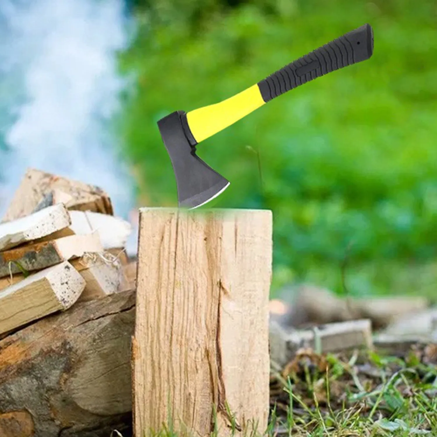 Handle Axe Cutting Fiberglas's Limited edition Rubberised Secure payment options Wood Body