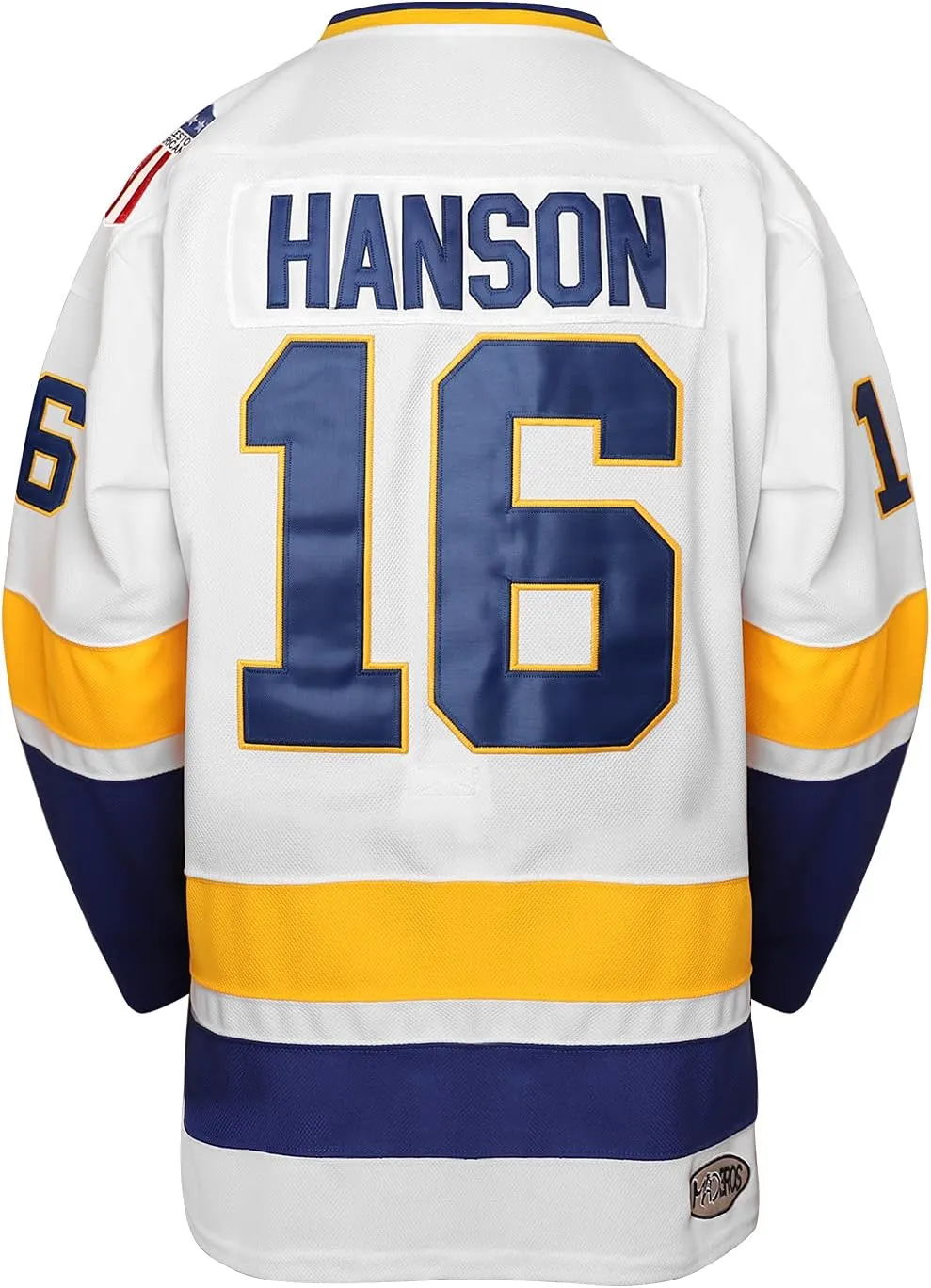 Hanson Brothers Jersey, Charlestown Chiefs 16,17,18 Slap Shot Ice Hockey Movie Jersey