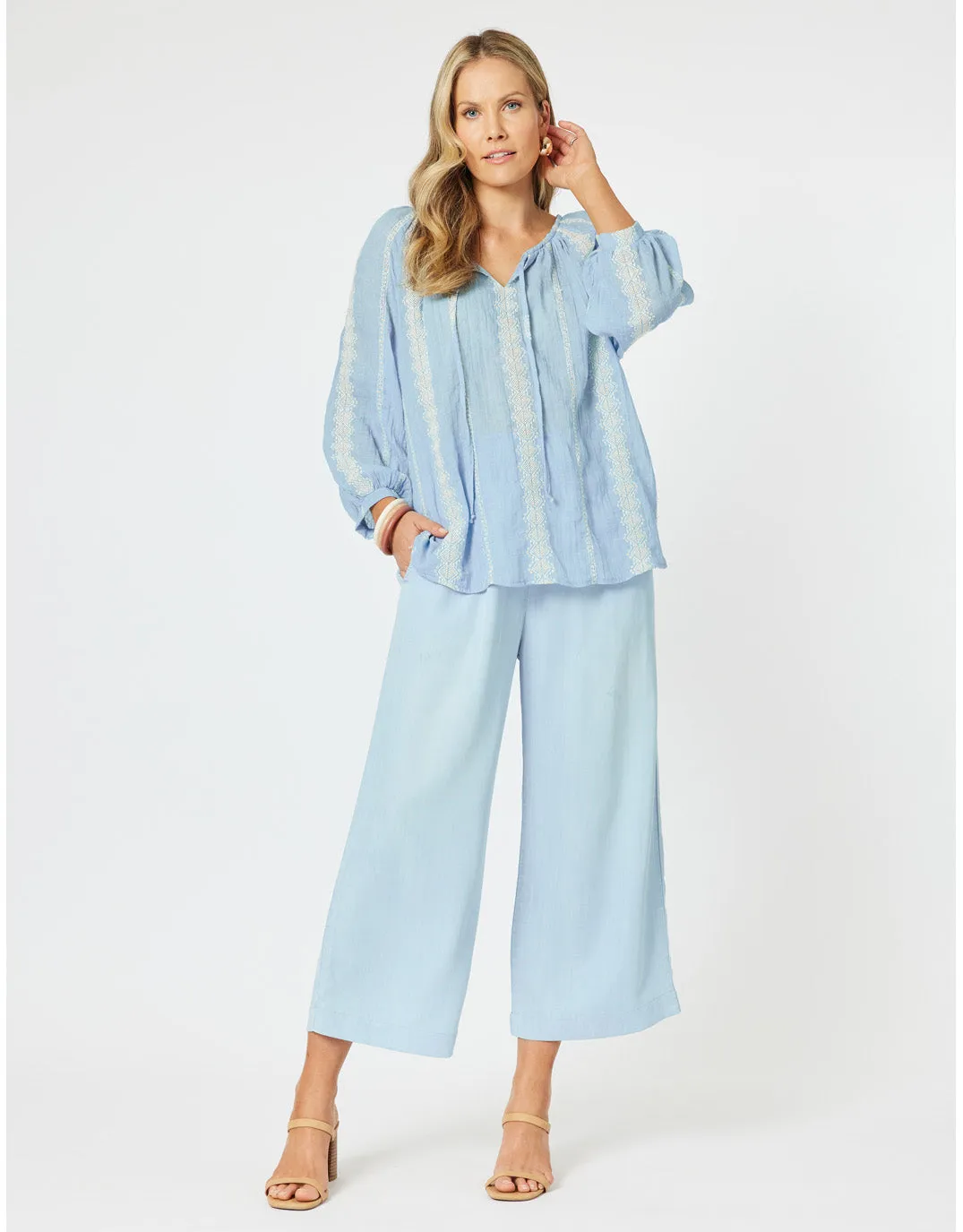 Harlow Pant - Blue