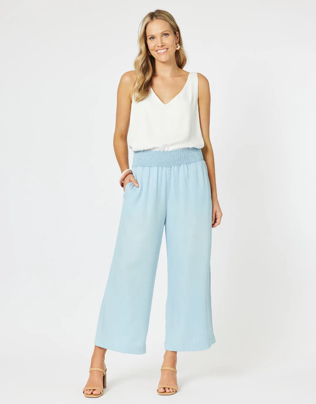 Harlow Pant - Blue