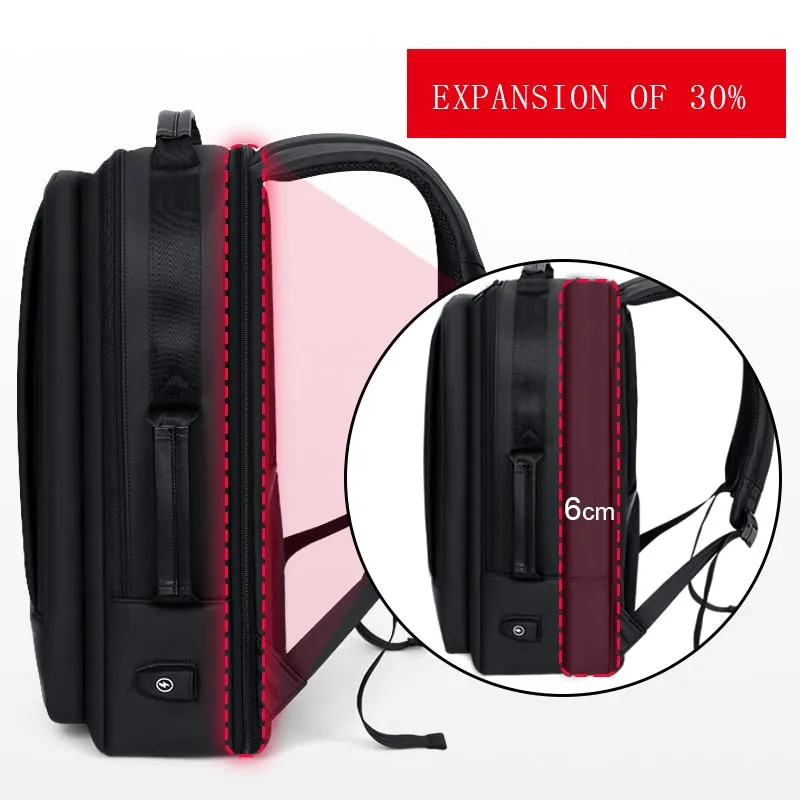 High Capacity Expanding Travel Backpack
