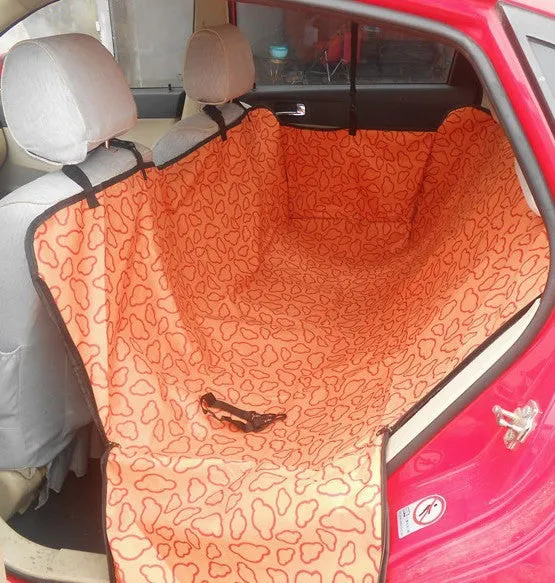 High Quality Pet Dog Cat Car Rear Back Seat Carrier Cover Pet Dog Mat Blanket Cover Mat Hammock Cushion Protector 3 Colors D0040