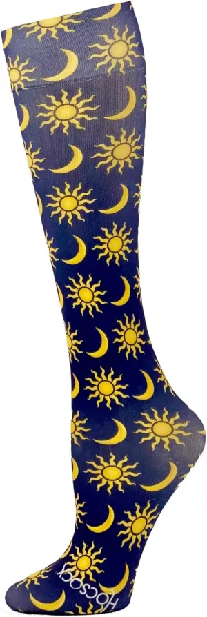 Hocsocx Celestial Socks Performance Liner Moisture-Wicking Protection for Field Hockey, Ice Hockey, and Soccer