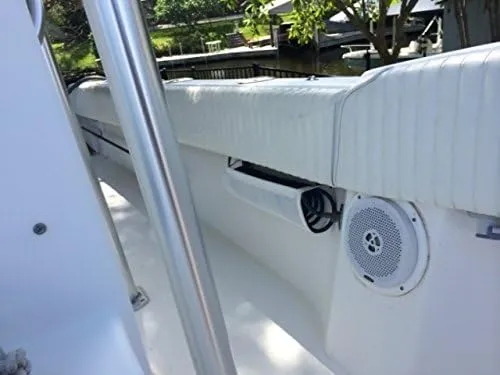 Hose Hammock - Coiled Washdown Hose Storage (Gray, Stainless Screws)