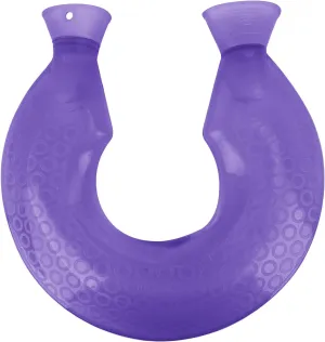 Hot Water Bottle, U Shaped PVC Explosion-Proof Hot Water Bottle Heating Pads Neck Shoulder Hand Warmer Heat Pack Hot Cold Therapy Pain Relief Neck Relaxing Warming Heating Wrap Pillow Hot Water Bag