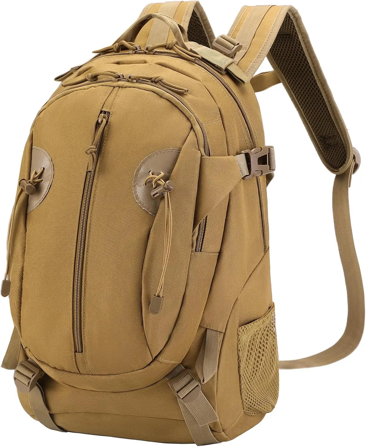 HOW'ON Hunting Backpack 30L Outdoor Waterproof Camo Hunting Pack Khaki