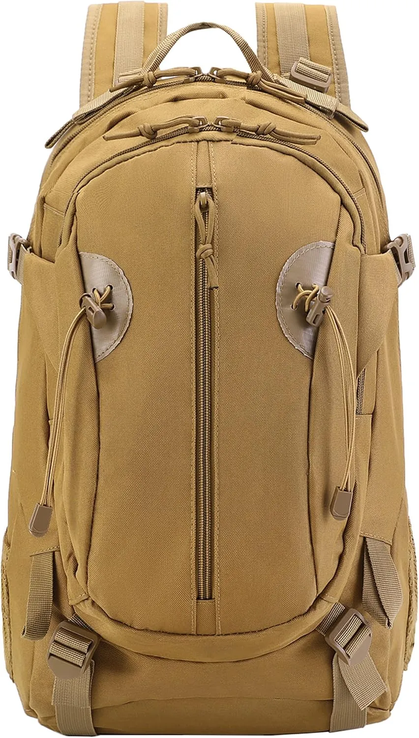 HOW'ON Hunting Backpack 30L Outdoor Waterproof Camo Hunting Pack Khaki
