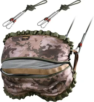 Hunting Saddle,Hammock Saddle Hunting,Comfortable Saddle Hunting System,Hammock Hunting Saddle,Lightweight Padded Seat Includes Adjustable Bridge, Essential Tree Stand Accessories