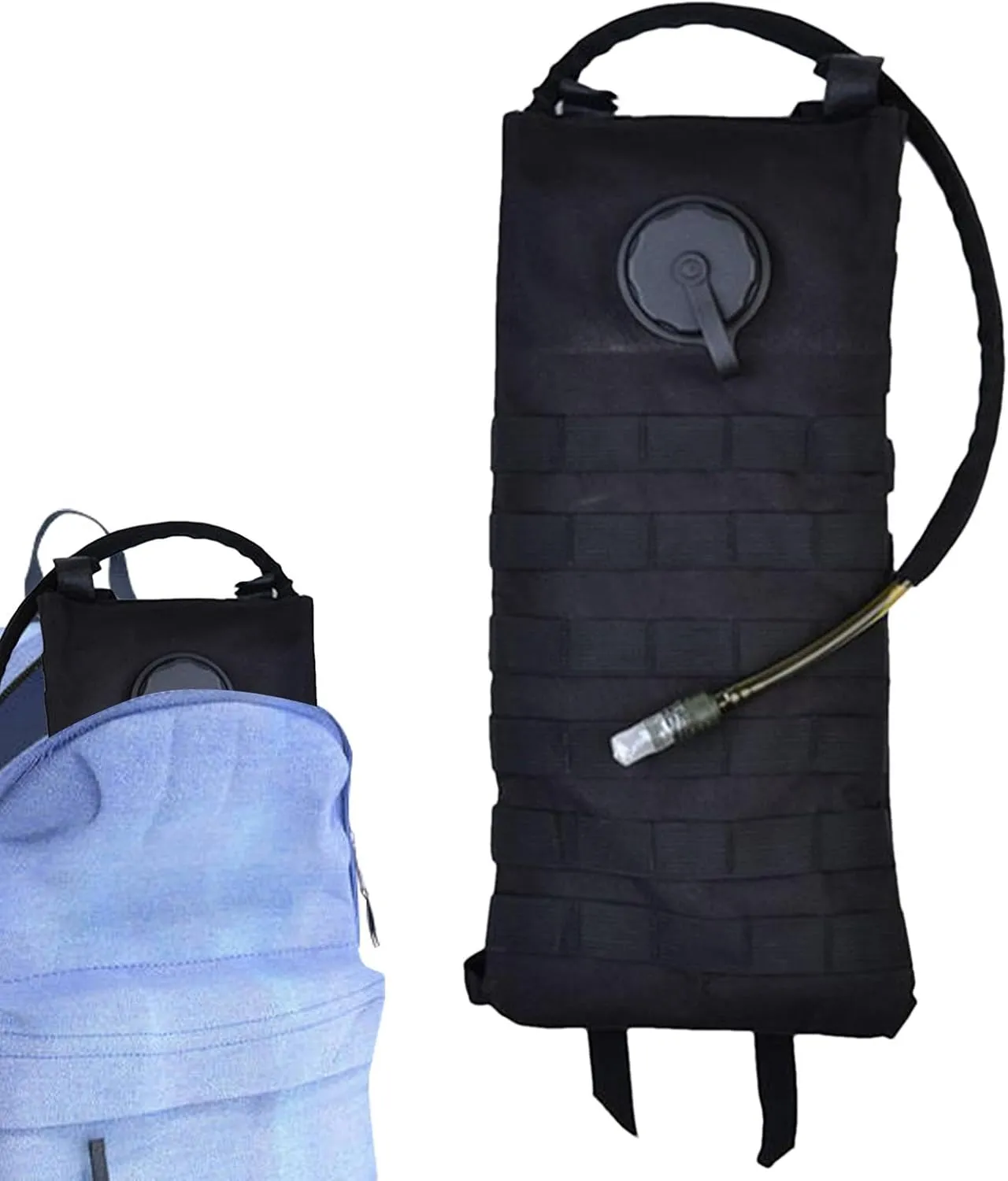 Hydration Bladder for Mountaineering,15L Capacity, Foldable and Leakproof Water Bag