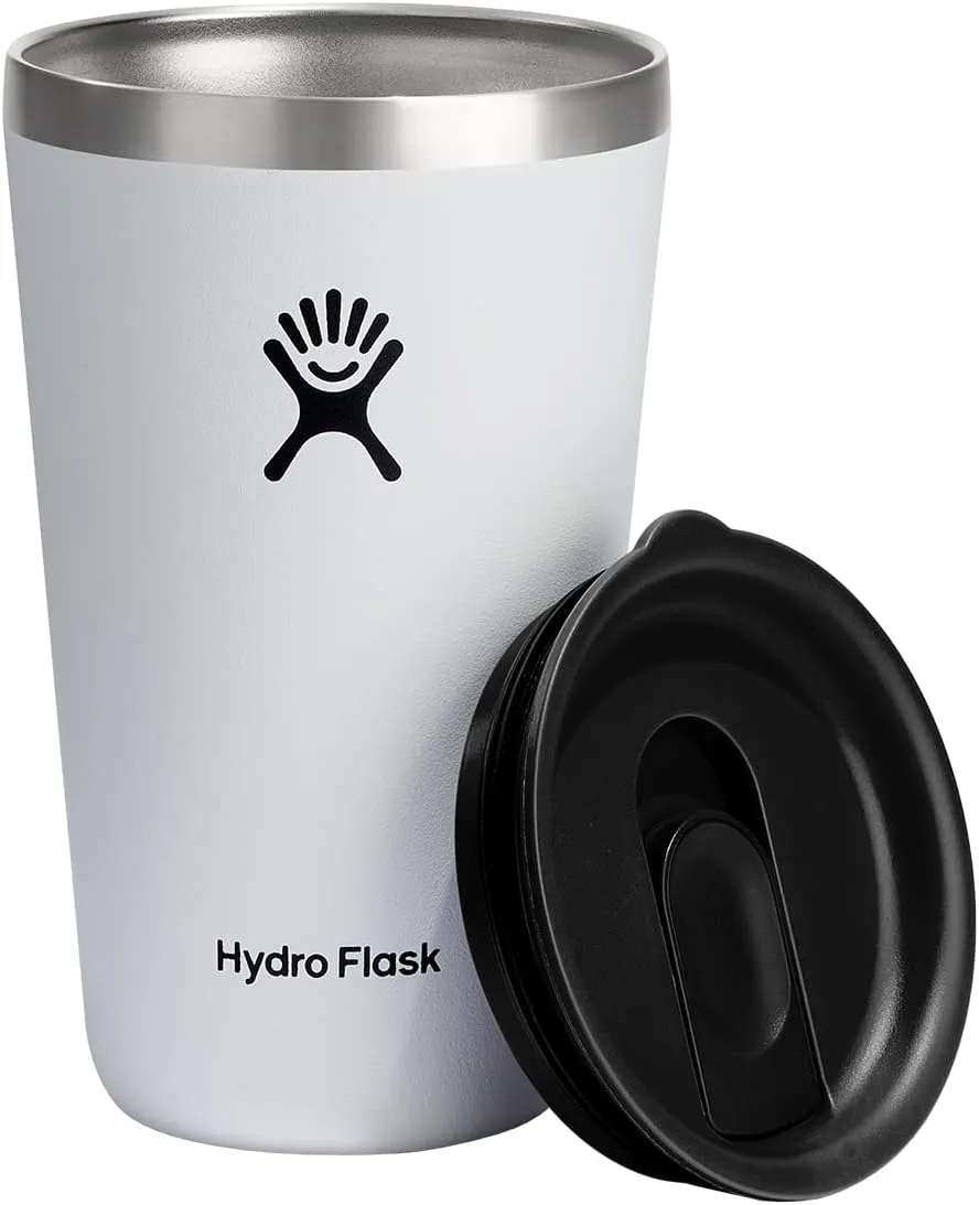 Hydro Flask 16 OZ All Around Tumbler White