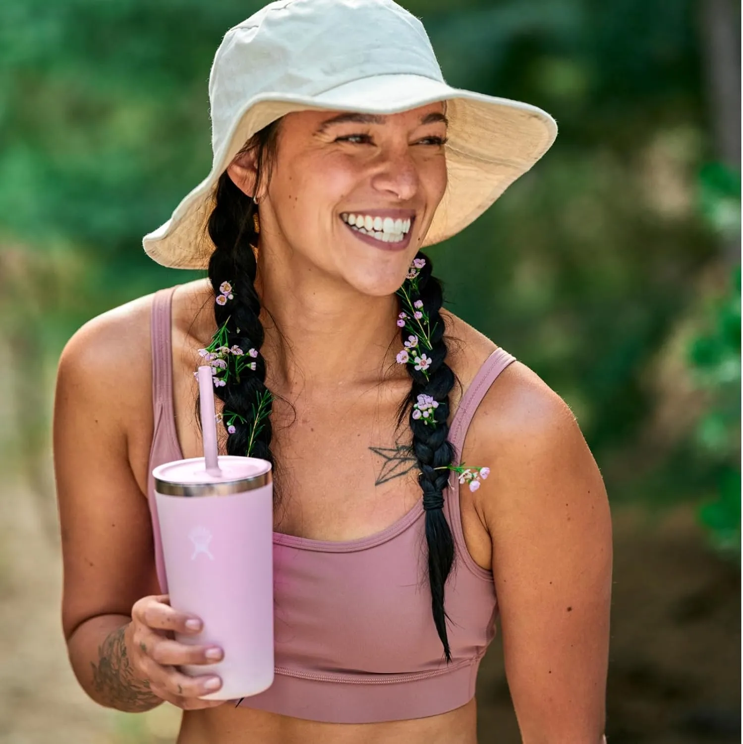 Hydro Flask 20 Oz All Around Tumbler Straw Lid Surf