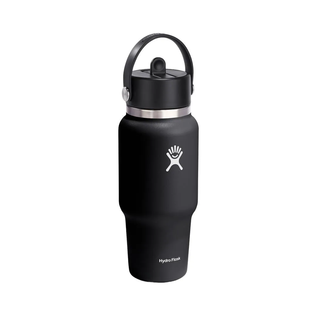 HYDRO FLASK 24 OZ TRAVEL BOTTLE BLACK