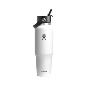 HYDRO FLASK 40 OZ TRAVEL BOTTLE WHITE