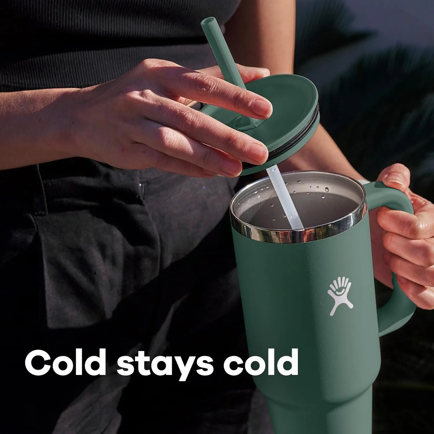 Hydro Flask All Around Travel Tumbler Ivory 32 Oz