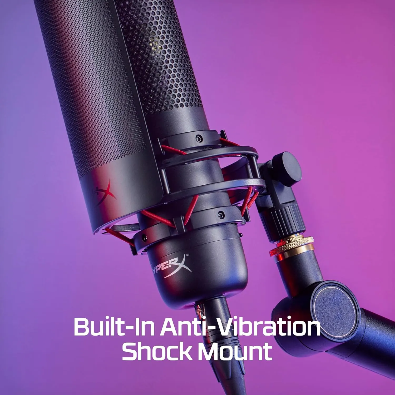 HyperX ProCast Microphone – Large Diaphragm Condenser Mic, XLR Connection