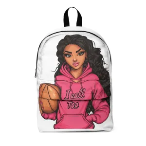 I Ball Too.2 Unisex Classic Basketball Backpack for Sports Lovers