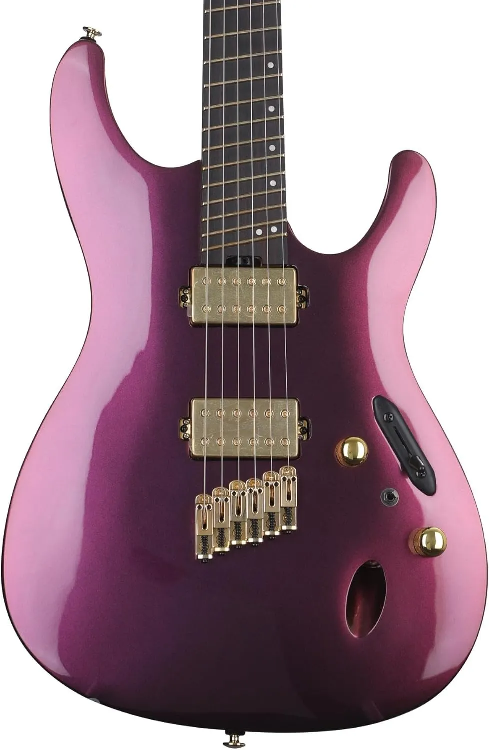 Ibanez Axe Design Lab SML721 Electric Guitar - Rose Gold Chameleon