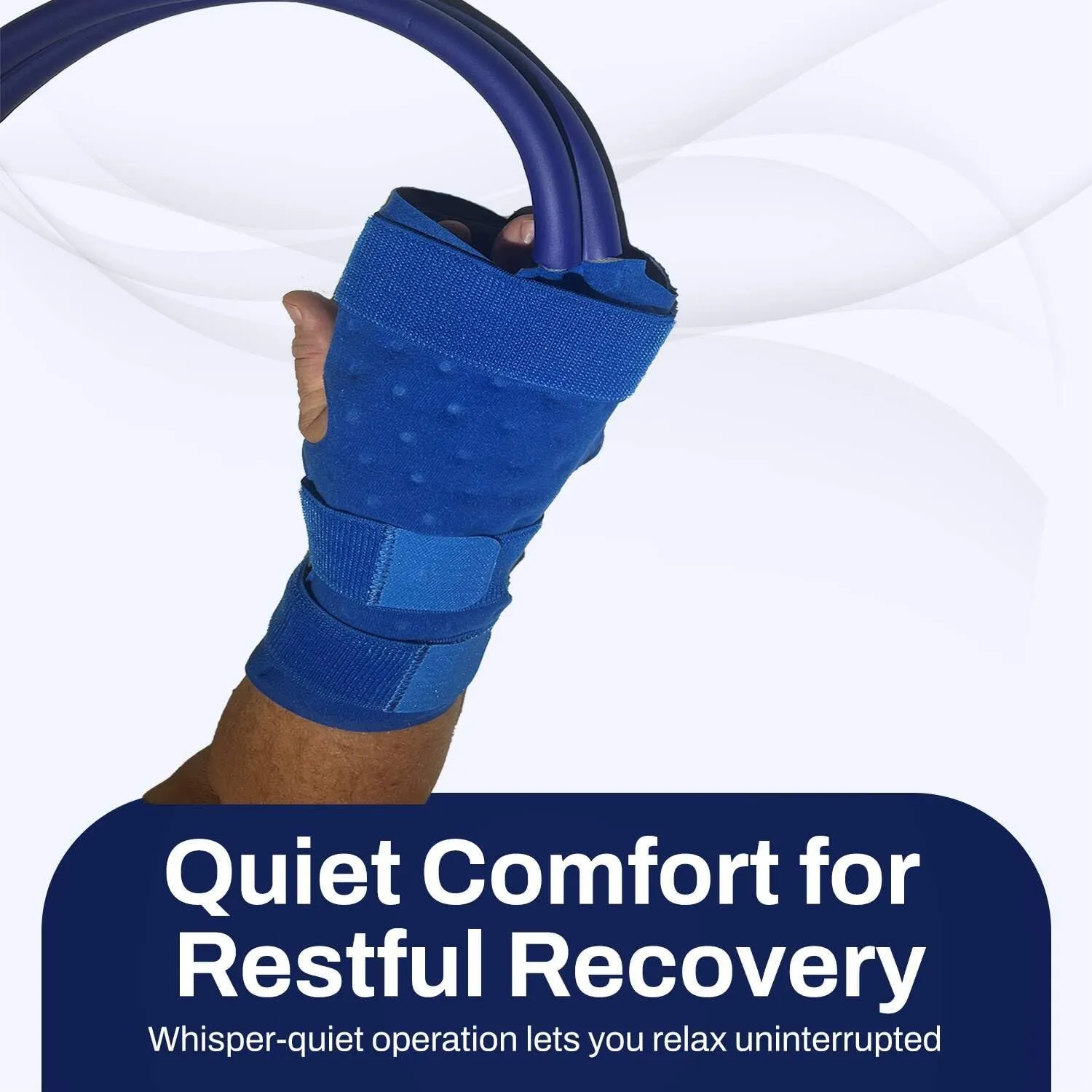 Ice Box - Advanced Cooling Ice Therapy Machine Wrist- Wrist Ice Pack Wrap for Targeted Pain Relief, Post Injury/Surgery, Carpal Tunnel and Arthritis.