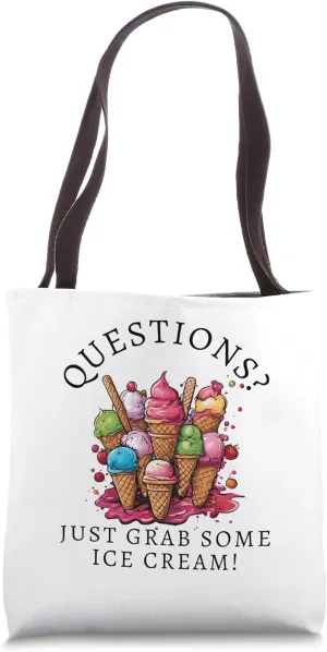 ice cream maker - making ice cream - Ice Cream Parlor Owner Tote Bag
