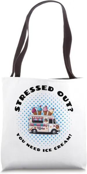 ice cream maker - making ice cream - Ice Cream Parlor Owner Tote Bag