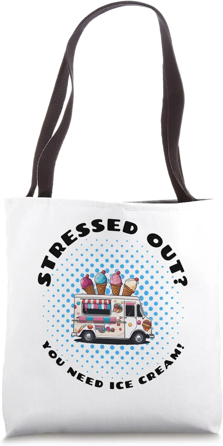 ice cream maker - making ice cream - Ice Cream Parlor Owner Tote Bag