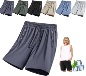 Iced Active Shorts for Senior Women, IcedActive Women's Ice Silk Shorts Over 50
