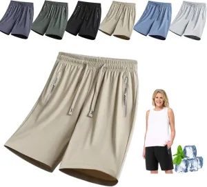 Iced Active Shorts for Senior Women, IcedActive Women's Ice Silk Shorts Over 50