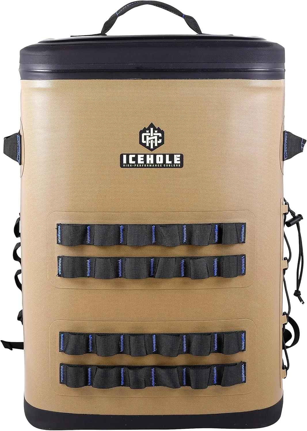 ICEHOLE Backpack Cooler Soft Cooler Bag 30 Cans Portable, Waterproof, Puncture Resistant, Foam Insulated