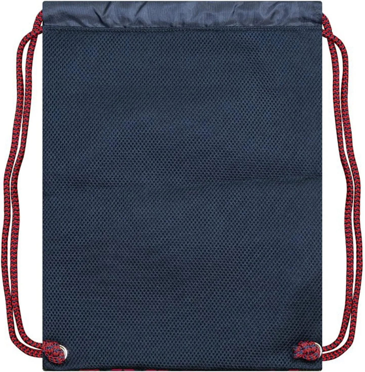 Icon Sports Soccer Club Team Logo Cinch Bag (FC Barcelona, Zig-Zag Navy)