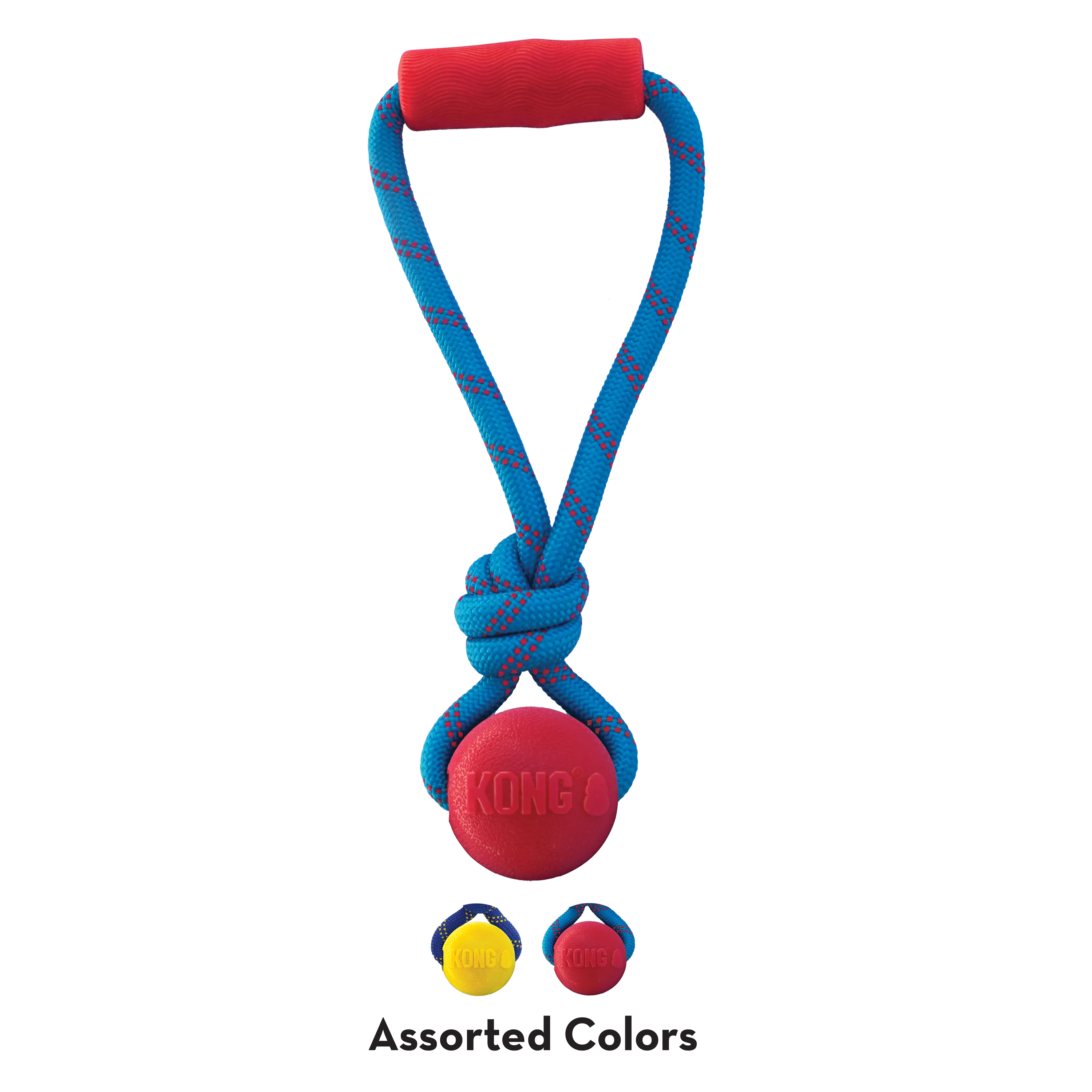 Jaxx Brights Tug with Ball Dog Toy - Medium